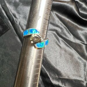 Sterling Silver and Opal  Ring